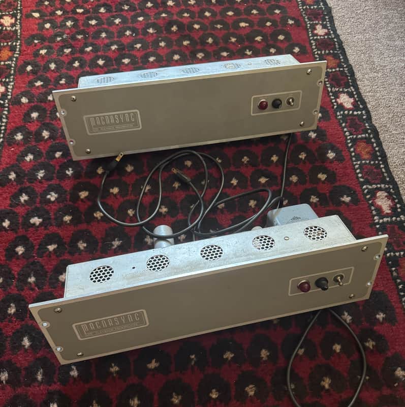 EPIC PAIR! Magnasync Tube preamplifier 1950 image 1