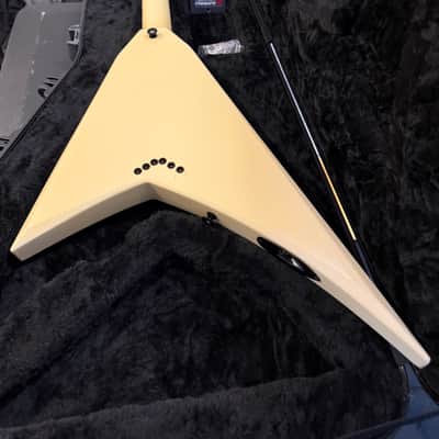 Jackson Pro Series RR5 Rhoads Ivory with Black Pinstripes HSC image 17