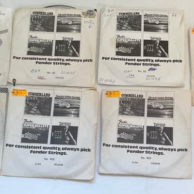 Fender flatwound bass strings 70s-80s image 1