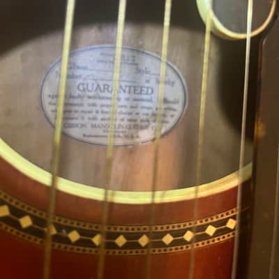 Gibson Style O 1920 - Reddish laquer image 3