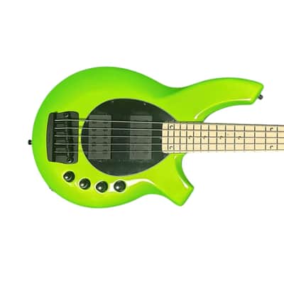 Ernie Ball Music Man Bongo 5 HH, Mantis Green / Maple *On Order, ETA Aug. 2026 image 1