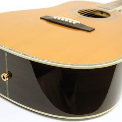 2016 Zager ZAD-80CE Dreadnought Acoustic-Electric Guitar w/HSC #160112921 image 4