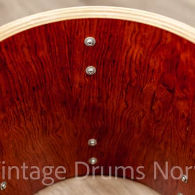 Signature African Bubinga Heavy HLT 13 – 13x13 Rack Tom – 1980s image 11