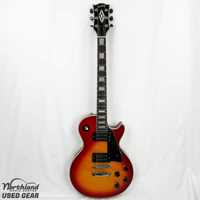 Cortez LP-Style "Lawsuit" 1970s - Cherry Burst - USED w/ Case image 2