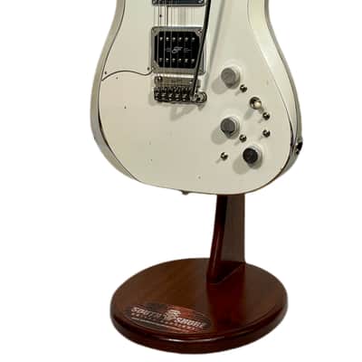 Fiam Guitars Mirari F5 2022 Aged White over Gold, by past Ronin luthier Izzy Lugo (Authorized Fiam Dealer) image 8