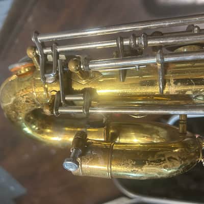 Selmer U.S.A. Baritone saxophone Late 60’s early 70’s - Brass and silver image 5