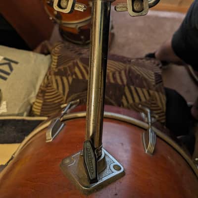 1972 Ludwig Double Bass Drum 6 piece Drum Set 3 Ply Bild 19
