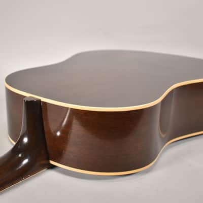 Pre War Guitars Model J Lefty Sunburst Relic Slope Shoulder Acoustic Guitar w/OHSC image 16