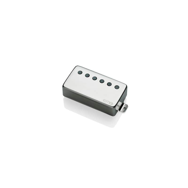 EMG 66 Humbucking Neck Guitar Pickup - Brushed Chrome image 1