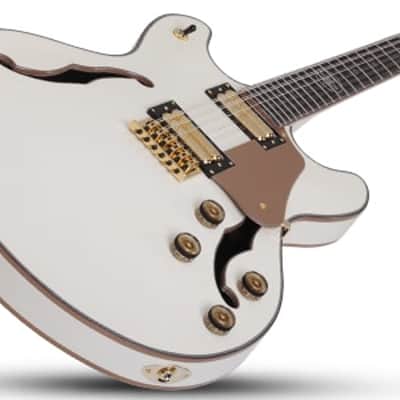 Schecter Wayne Hussey Corsair-12 Ivory image 4