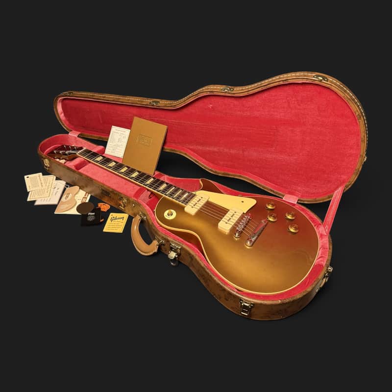Gibson Custom Shop 1956 Les Paul Goldtop Reissue 2025 - Double Gold - 3,77kg image 1