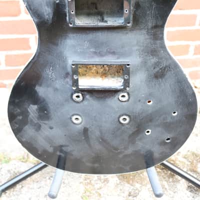 Ibanez PF100 1980's black project body and neck image 3