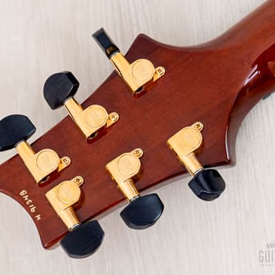 2004 Paul Reed Smith Hollowbody II Piezo Artist Package Violin Amber Burst w/ Case, Tags image 5