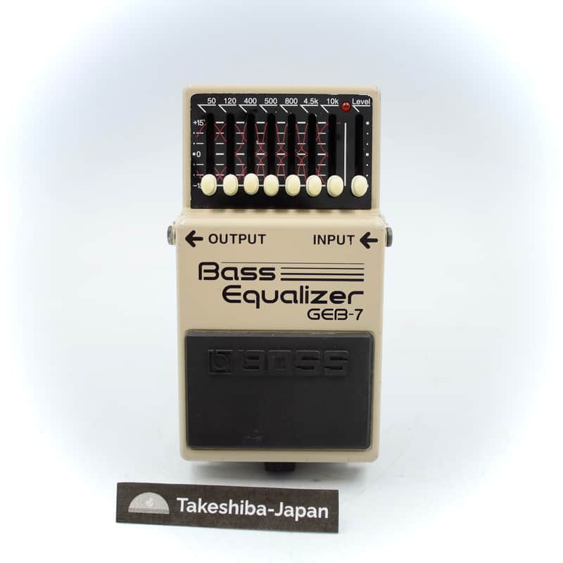 Boss GEB-7 Bass Equalizer Bass Guitar Effect Pedal DP12951 image 1