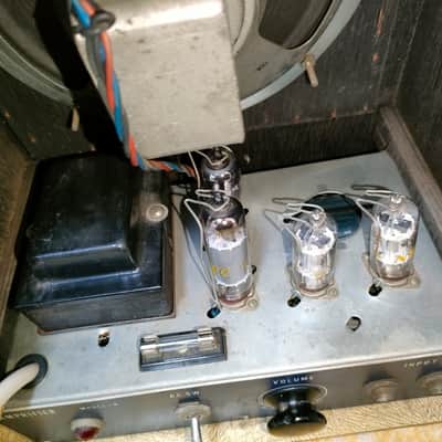 1950s Guyatone Model A "Amprifier" Amplifier Lap Steel Guitar Combo Amp グヤトーン image 13
