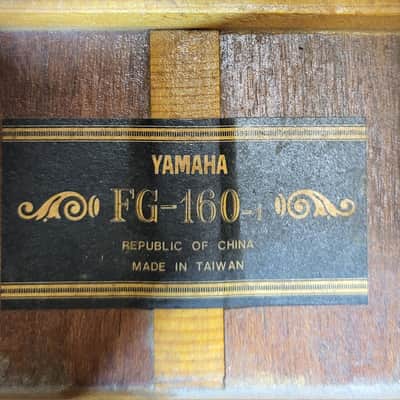 1973 Yamaha FG-160-1 Natural Dreadnought Guitar New Strings Pro Setup Original Soft Shell Case image 5