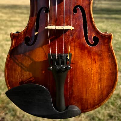 Old Grafted Montagnana Label Violin attributed to Nicholas Vasich 4/4 image 10
