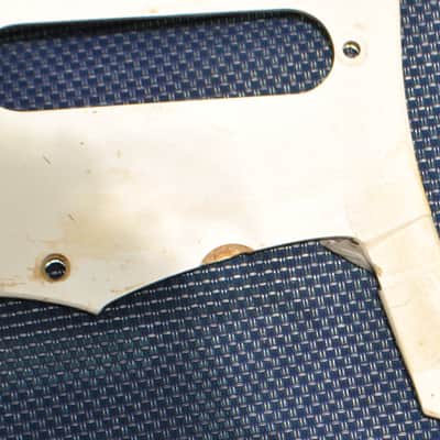 1963 Fender Musicmaster Pickguard With Metal Shield/Backing Not Repop image 3