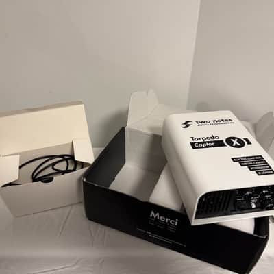 Two Notes Torpedo Captor X 8ohm Stereo Reactive Load Box / Attenuator 2020 - White image 1