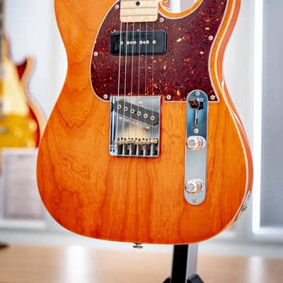 G&L USA ASAT Classic Bluesboy 90 Custom Orange image 5