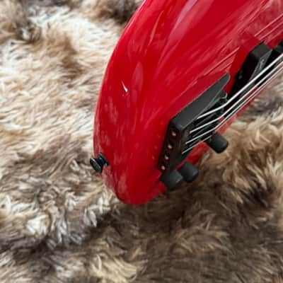 1990s B.C. Rich Innovator PJ Bass - Red image 21