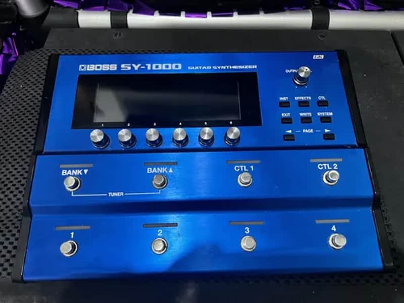 Boss SY-1000 Guitar Synthesizer 2020 - Present - Blue image 1