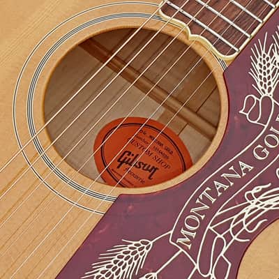 Gibson SJ 200 Montana Gold LTD  2014 image 16