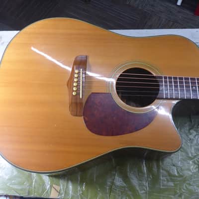 Fender Right Handed California Series San Miguel Acoustic : Leveled, Crowned & Dressed Frets '90-'92 - Natural image 6