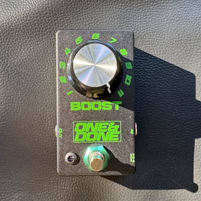 One & Done Boost 2025 - Black with Green image 1