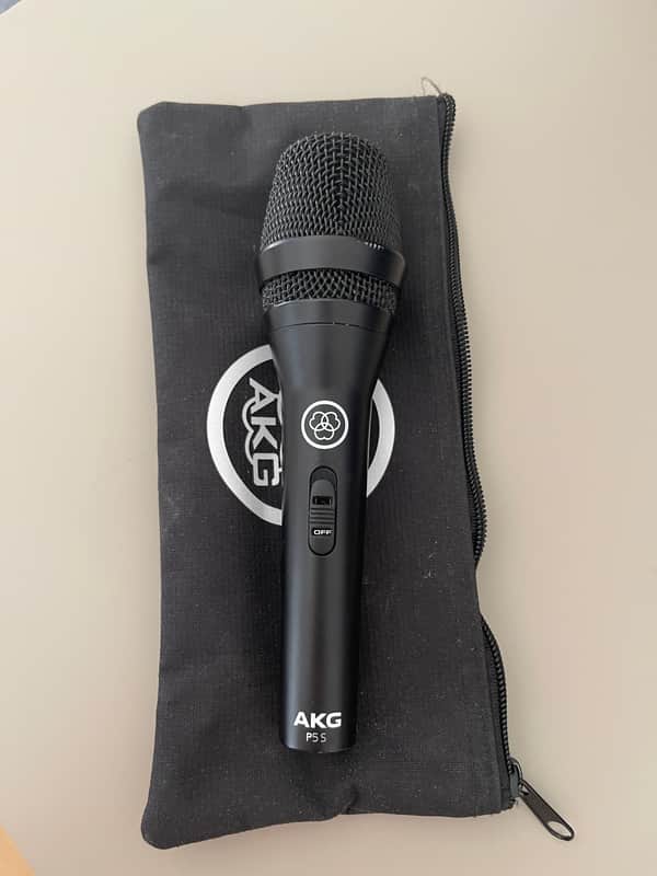 AKG P5 S Dynamic Supercardioid Vocal Microphone w/ On/Off Switch & Pouch image 1
