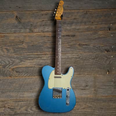 Used Fender Custom Shop '63 Reissue Telecaster Relic - Lake Placid Blue w/OHSC image 2