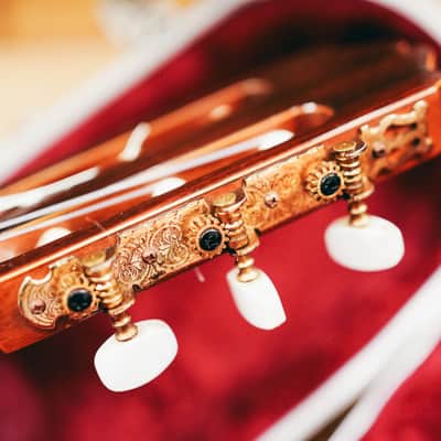 1970s Takamine No.30 Classical Guitar – Hand Crafted | Made in Japan | Solid Top | Hiscox Hard Case image 12