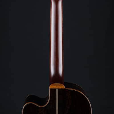 Santa Cruz 00-42 Cutaway African Blackwood and Bearclaw German Spruce Custom Used (2024) image 22