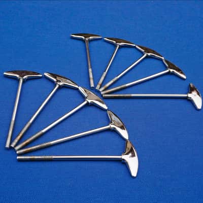 Sonor Teardrop Champion T-rods Tension Rods Bass Drum Lot of 10 Vintage image 6