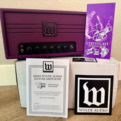 Wylde Audio 50W MINI PURPLE LIMITED EDITION 2026 - ZAKK SABBATH PURPLE image 2