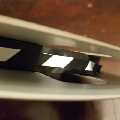 Dictaphone metal take-up reel 10.5" 1/2" tape supply R2R 1990s - aluminum image 3