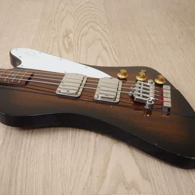 1990 Greco Thunderbird IV TB1100 Electric Bass Guitar Japan Fujigen w/ Gigbag image 12
