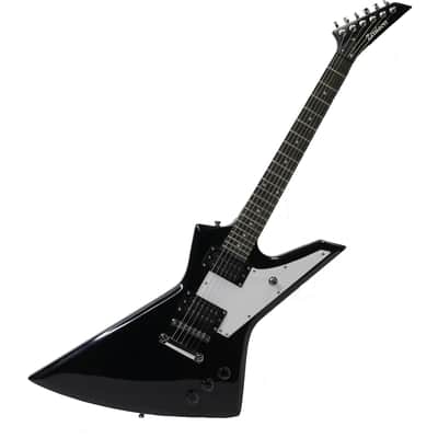 Zenison ELECTRIC GUITAR Black 6 String Right Handed Hard Rock Heavy Metal Style image 2