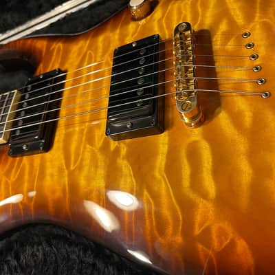 Jackson USA Select Series SLATQH Soloist Arch Top 2003 - 2005 Tobacco Sunburst image 6