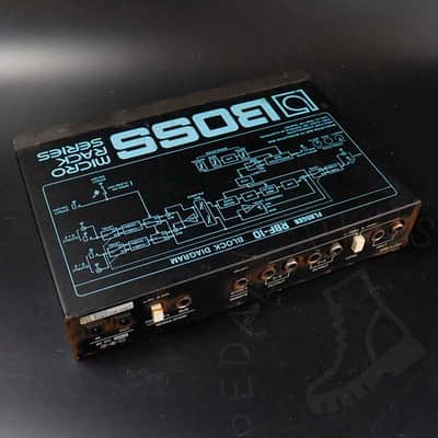 Boss RBF-10 Micro Rack Series Flanger 1985 - 1986 - Black image 3