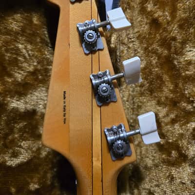 *Luthier Special* Vox Panther Electric Bass Guitar 1960's Sunburst W/OHSC image 19