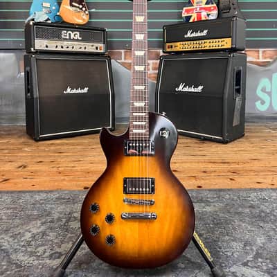 Gibson Les Paul ‘60s Tribute Satin Tobacco Sunburst 2012 Left Handed Electric image 1