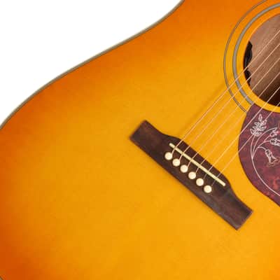 Epiphone Hummingbird Studio Heritage Cherry Sunburst - Acoustic Guitar image 3