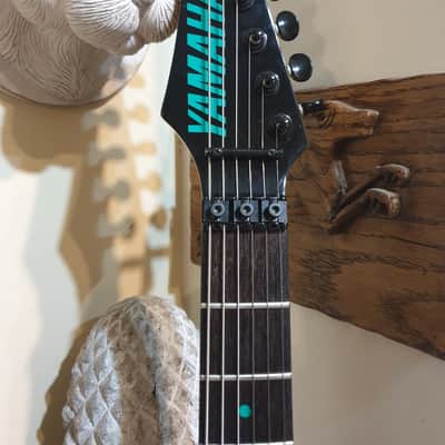 Yamaha RGZ820R Signed Blues Saraceno Signature Model Guitar 1993 Plaid Finish with Loads of Extras image 12