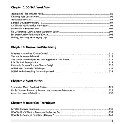 eBook: The Second Big Book of SONAR Tips by Craig Anderton image 3