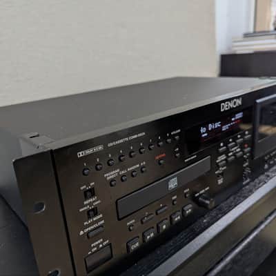 Denon DN-T625 Professional CD/Tape Combo Player with Rack Mounts image 2