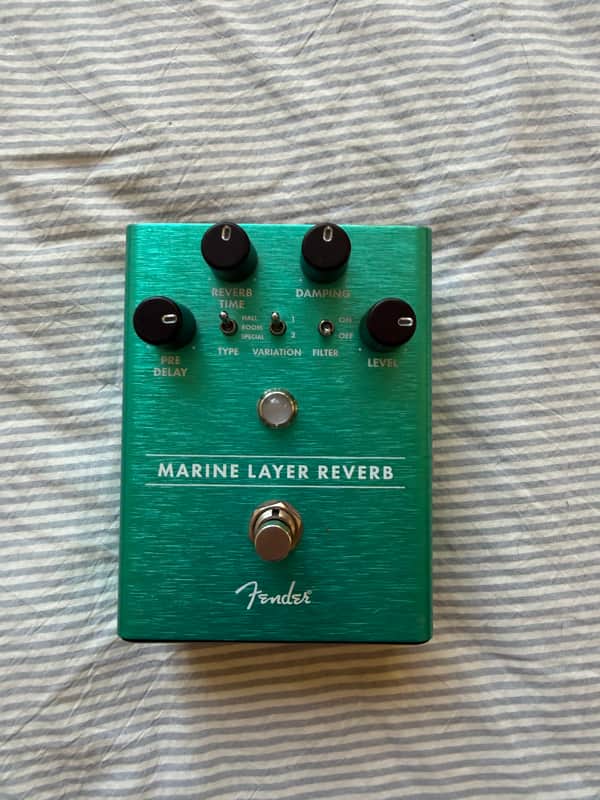Fender Marine Layer Reverb 2018 - Present - Green image 1