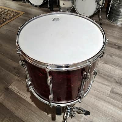 Vintage Premier Tenor Drum 14x12 Red Marine Pearl image 6