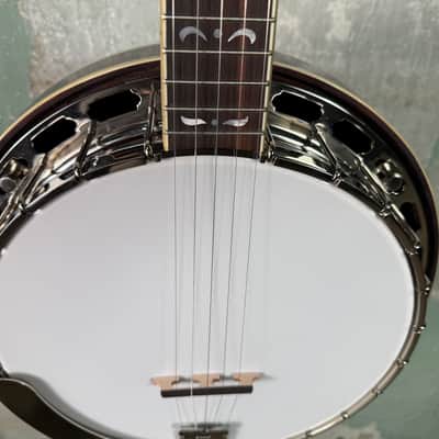 Recording King RK-R36-BRX Madison Tone Ring Banjo, Mahogany (Factory Second/Blem) image 4