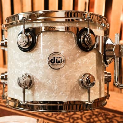 DW Collector's Ultra White Marine Drum Set - 20,10,12,14 - SO#1193535 image 5
